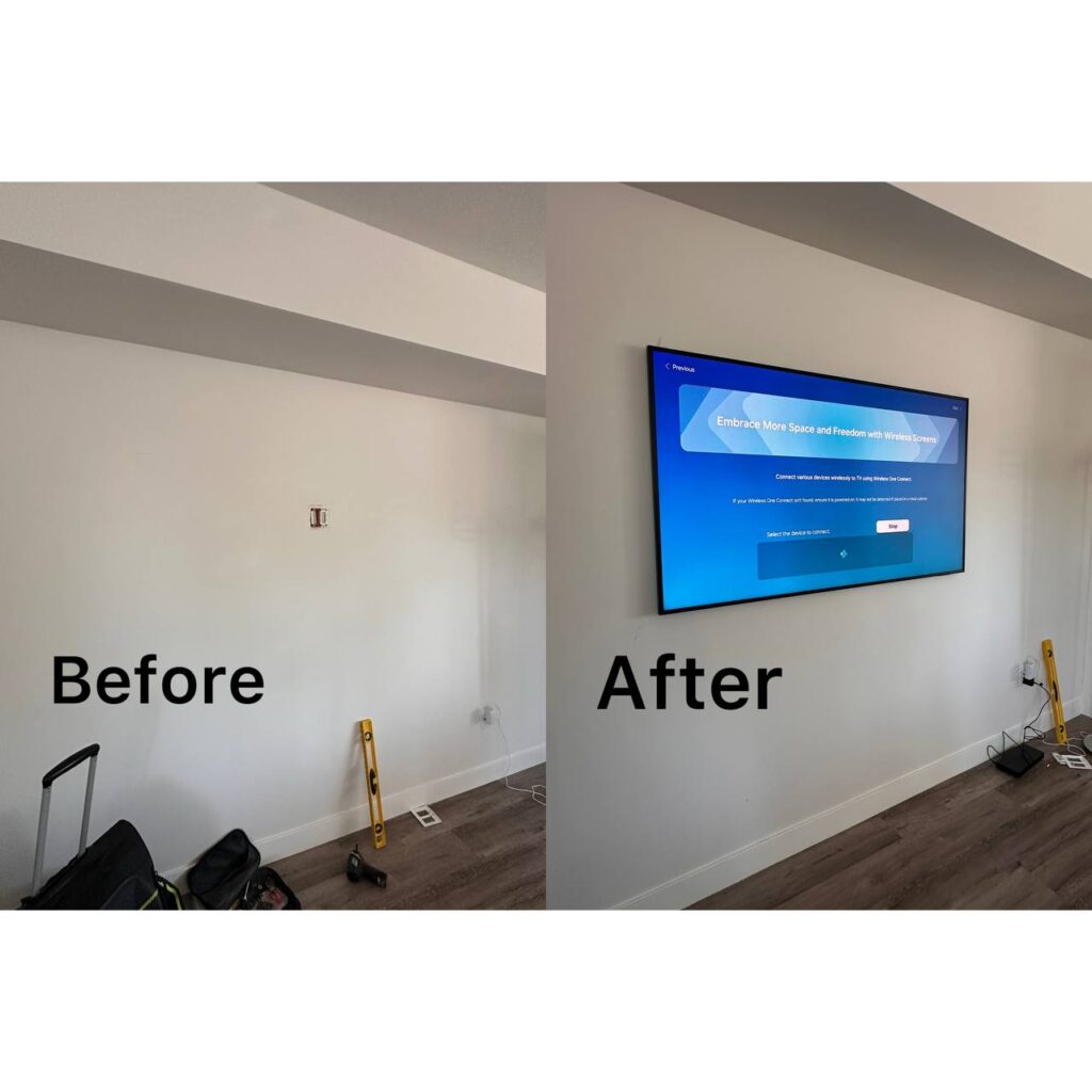 Before & after