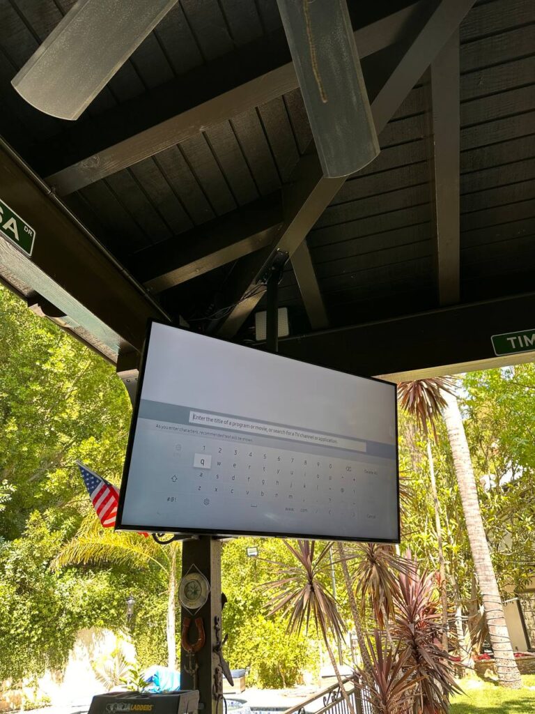 Outdoor TV